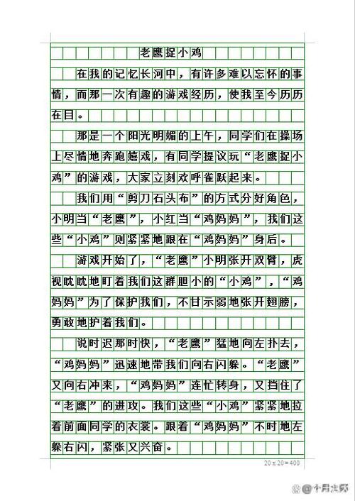 关于游戏的作文