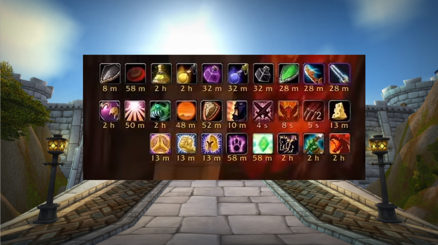 魔兽世界wlk所有增益buff