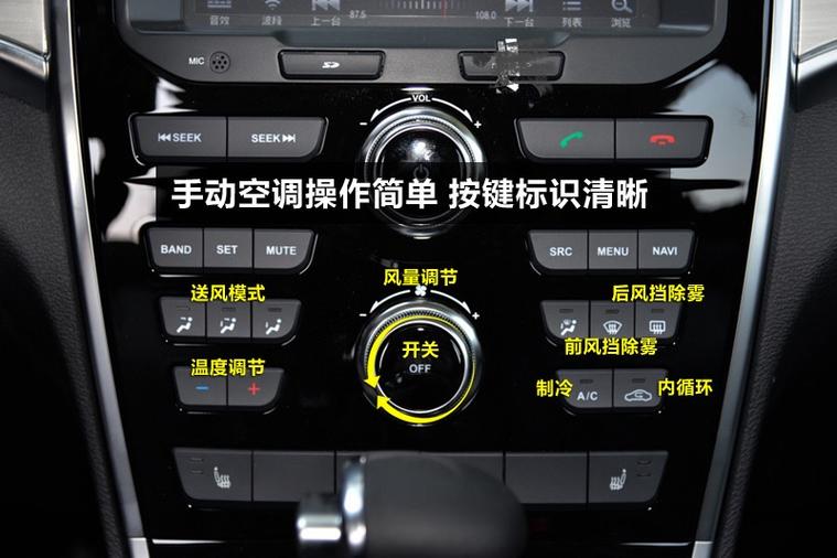 哈弗h2车内按键图解