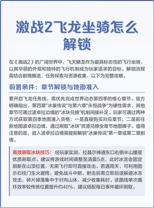 激战2飞龙坐骑活动时间